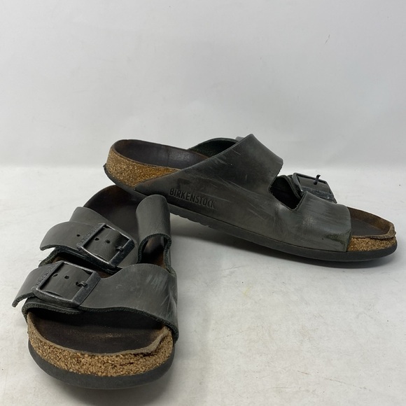 Birkenstock Arizona Sandals in Chrome - Picture 11 of 12